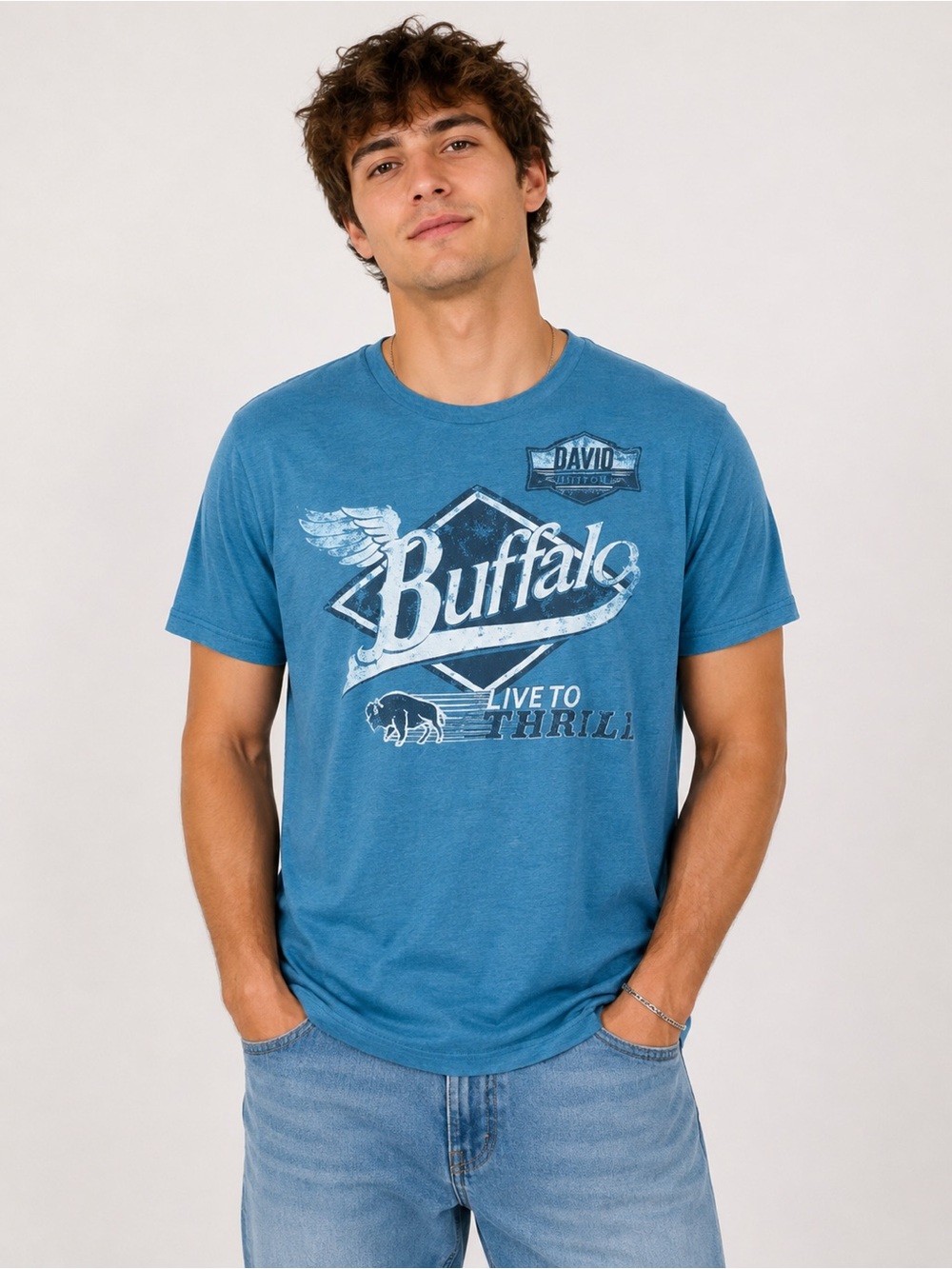 Buffalo David Bitton graphic tee